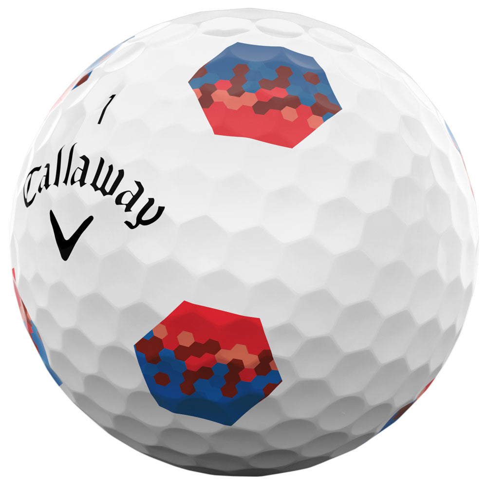 Callaway Chrome Soft TruTrack Golf Balls: White 12-Pack, Enhanced Alignment