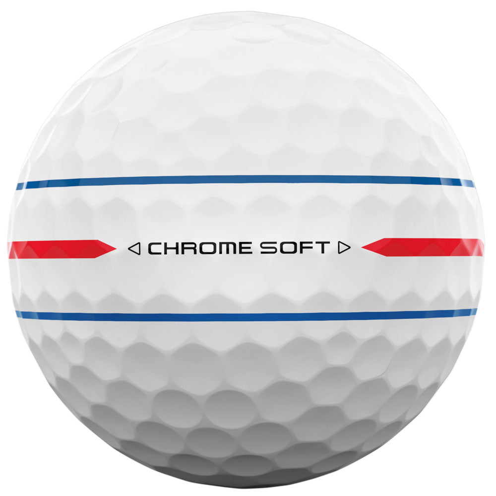 Callaway Chrome Soft 360 Triple Track Golf Balls - Enhanced Performance 12-Pack