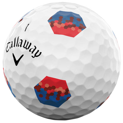 Callaway Chrome Soft TruTrack Golf Balls: White 12-Pack, Enhanced Alignment