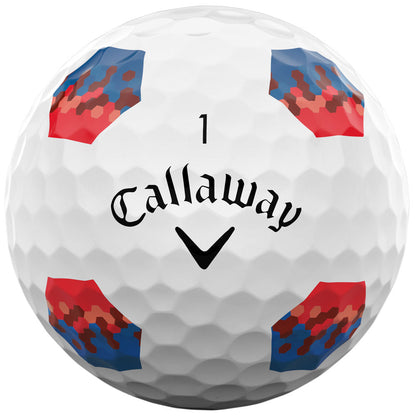 Callaway Chrome Soft TruTrack Golf Balls: White 12-Pack, Enhanced Alignment