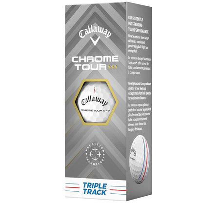 Callaway Chrome Tour TD Golf Balls: Precision Alignment, Speed, Control, 12-Pack