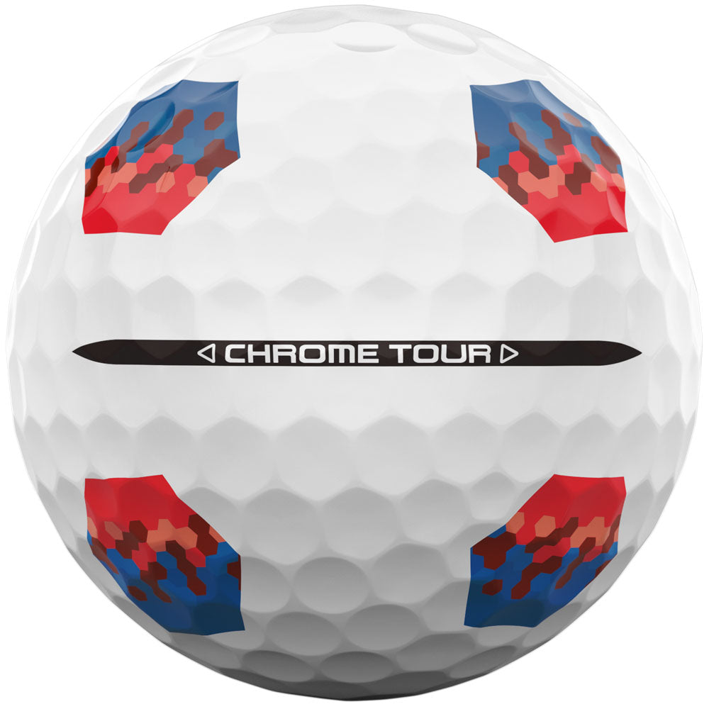 Callaway Chrome Tour TruTrack Golf Balls: Precision, Speed, and Control (12-Pack)