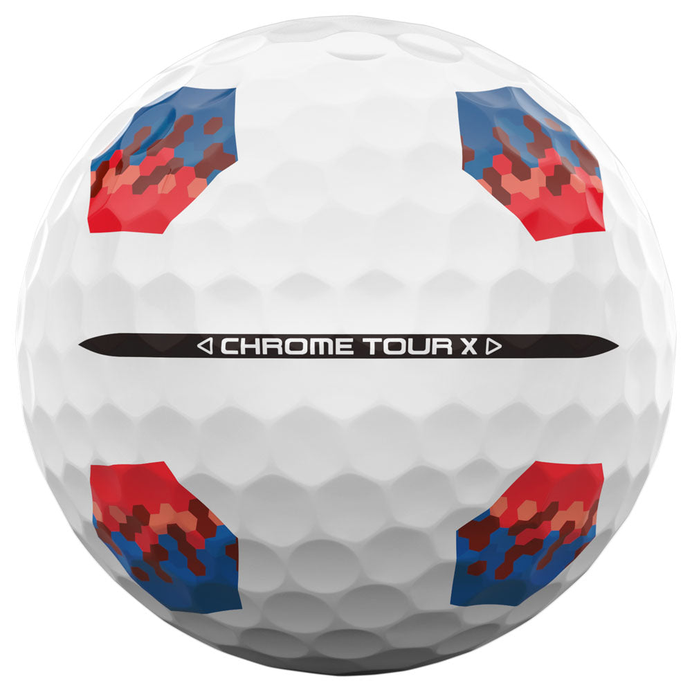 Callaway Chrome Tour X TruTrack Golf Balls: Ultimate Speed, Control, Precision Alignment, 12-Pack