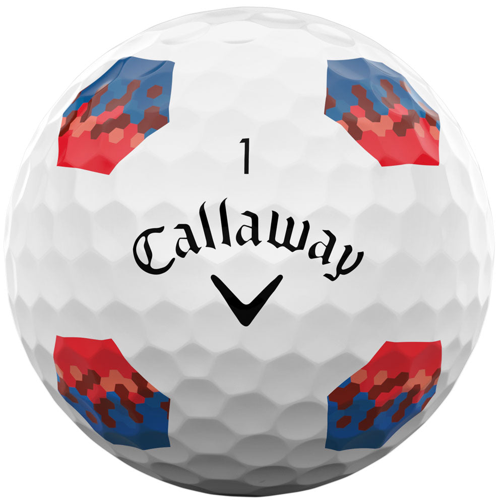 Callaway Chrome Tour X TruTrack Golf Balls: Ultimate Speed, Control, Precision Alignment, 12-Pack