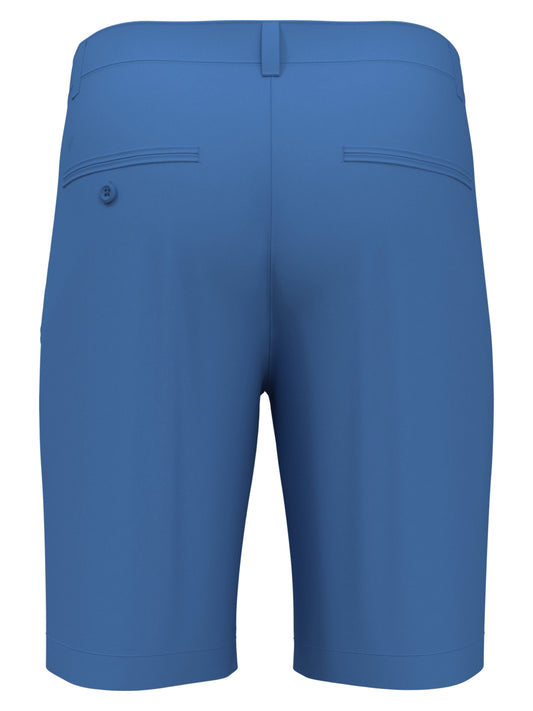 Mens 9" Flat Front Solid Golf Shorts